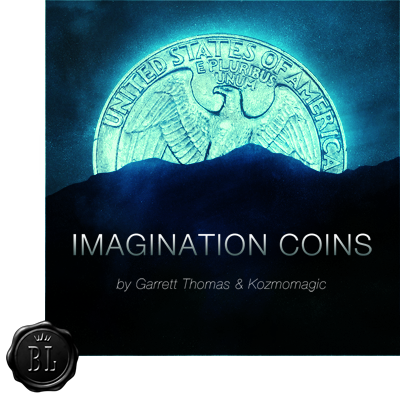 Imagination Coins Euro (DVD and Gimmicks) by Garrett Thomas (englisch)