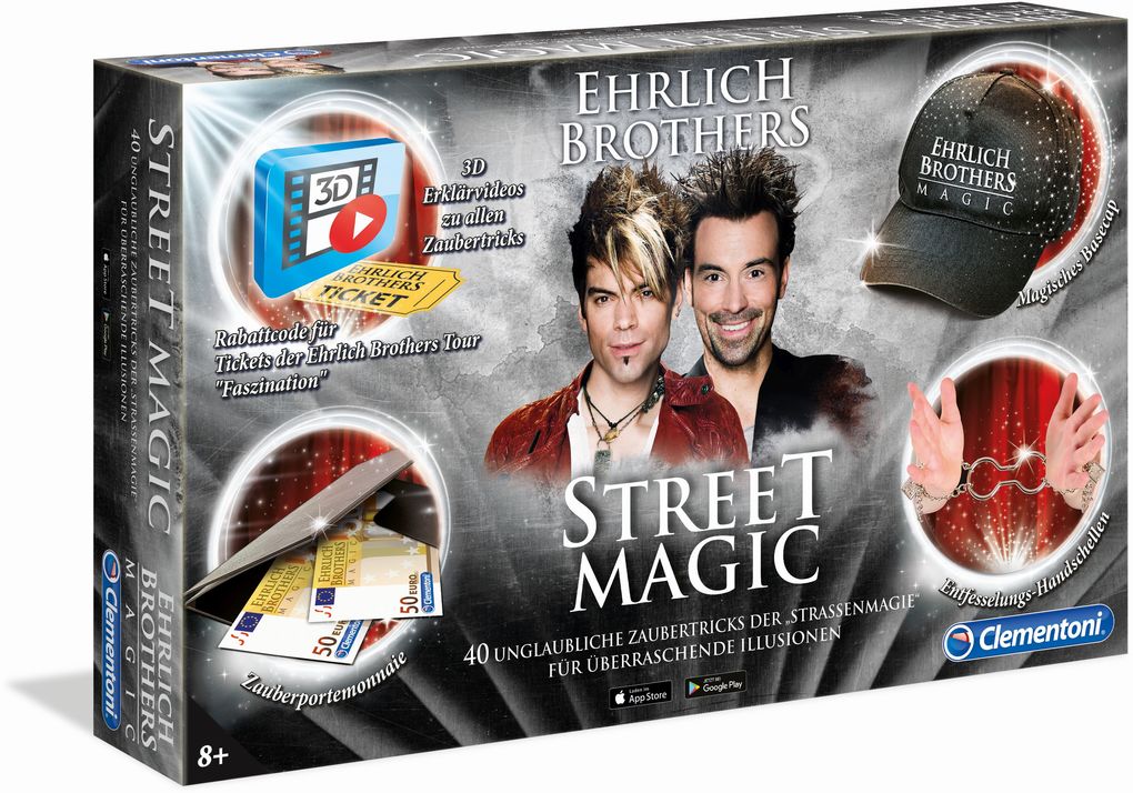Clementoni Street Magic - Zauberkasten der Ehrlich Brothers