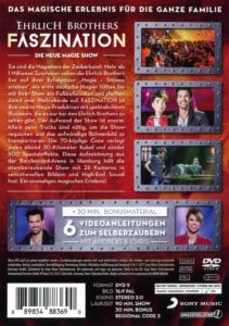 DVD-Rückseite - Faszination - Ehrlich Brothers