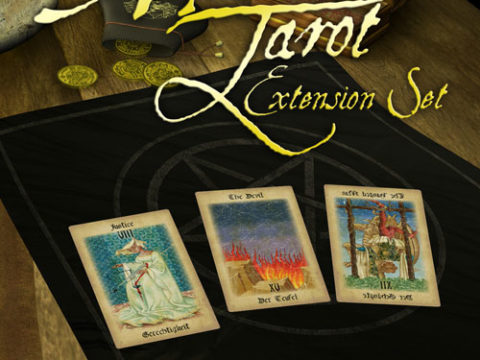 The Medieval Tarot Extension Set - Erweiterungsset für Mittelalter Tarot - magischer-anzeiger.de