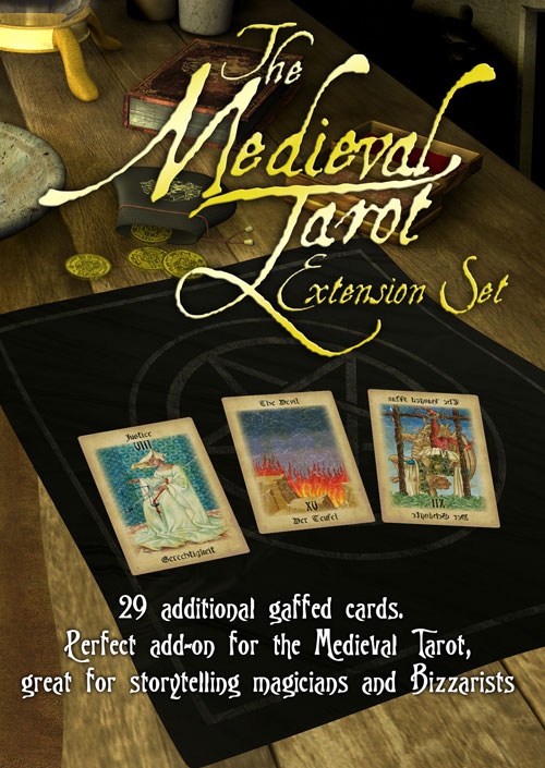 The Medieval Tarot Extension Set - Erweiterungsset für Mittelalter Tarot - magischer-anzeiger.de