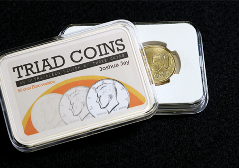 Triad Coins by Joshua Jay - Beschreibung im magischer-anzeiger.de