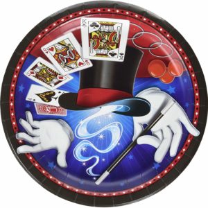 Zauberer Magie - Pappteller - Produkt im magischer-anzeiger.de