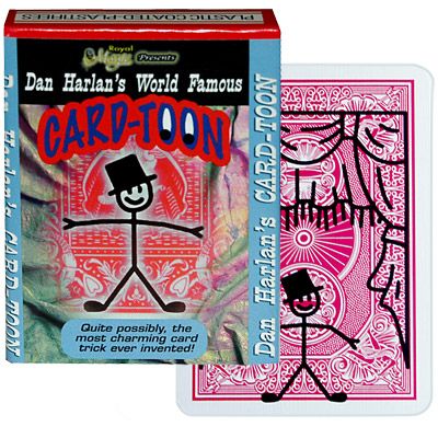 Card-Toon Nr. 1 von Dan Harlan - Zaubershop Frenchdrop - vorgestellt im magischer-anzeiger.de