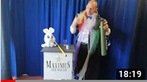 Maximus der Magier – Kleine Zaubershow für die Kleinen – 24.04.2020