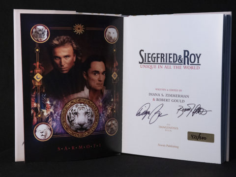 Siegfried und Roy auktion by care-for-rare-stiftung