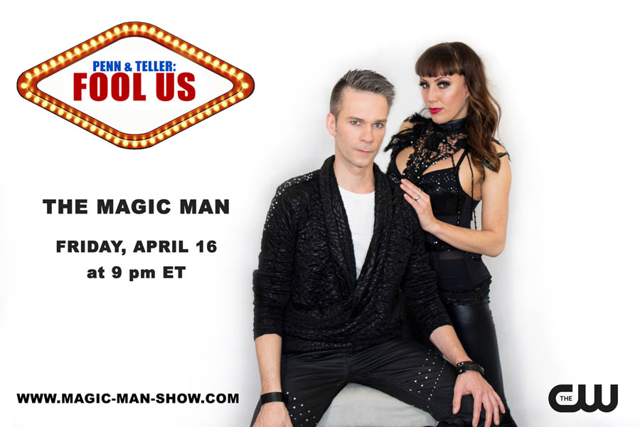 Illusionist THE MAGIC MAN bei Penn & Teller – FoolUs