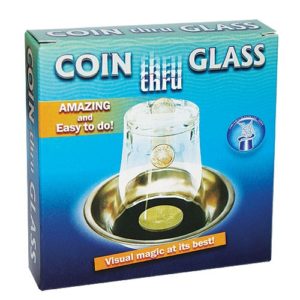 Münze durch Glas - Coin Thru Glass