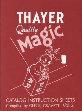 Buchcover zu Thayer Quality Magic Volume 2 von Floyd Gerald Thayer & Glenn G. Gravatt - Bild: lybrary.com