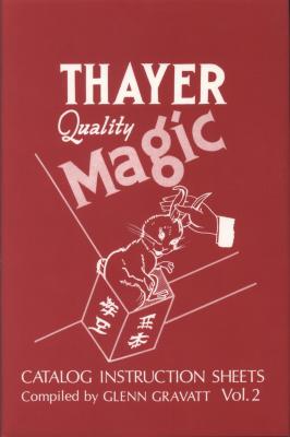Buchcover zu Thayer Quality Magic Volume 2 von Floyd Gerald Thayer & Glenn G. Gravatt - Bild: lybrary.com