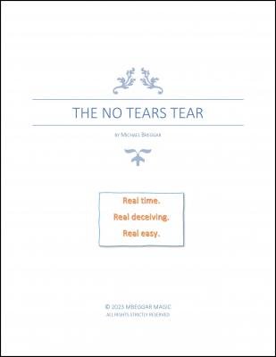 Cover zu The No Tears Tear, Manuskript von Michael Breggar - Bild lybrary.com